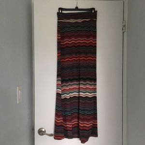 Tribal maxi skirt